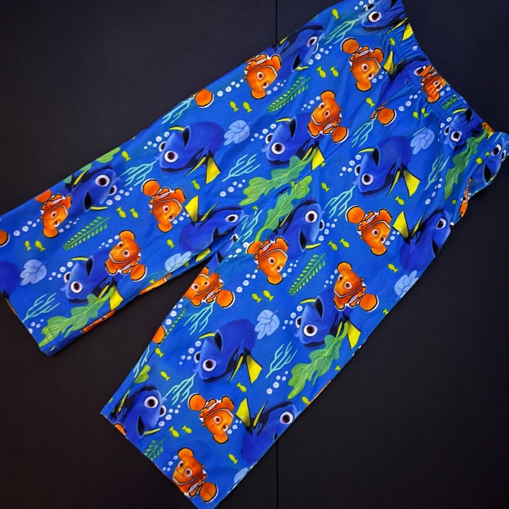 Blue Finding Nemo Pajama Pants